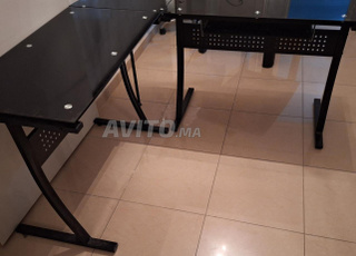 Bureau d'angle vitrée 