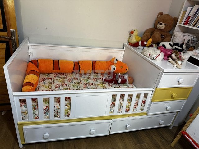 lit bebe-enfant avec matelas