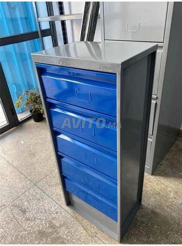 Armoire de Rangement Métallique à 10 5Tiroirs - 2