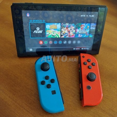 Nintendo Switch V2 flashé 