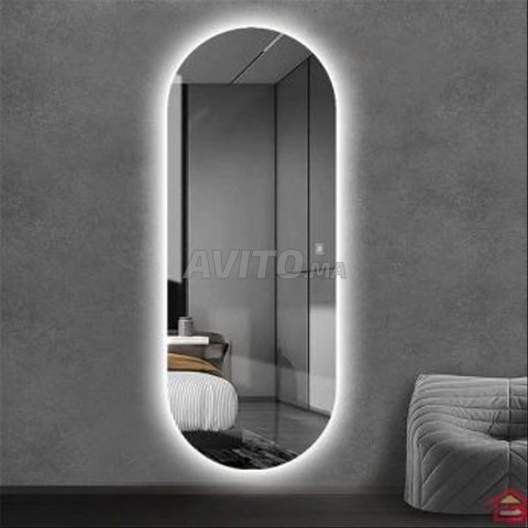 miroir mural décoratif avec led 💡💡💡💡💡💡💡