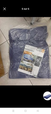 Bache imperméable jdid 4m/6m باش 