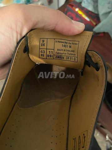  Dr Martens 1461 Smooth Leather Oxford Shoes Noir - 2