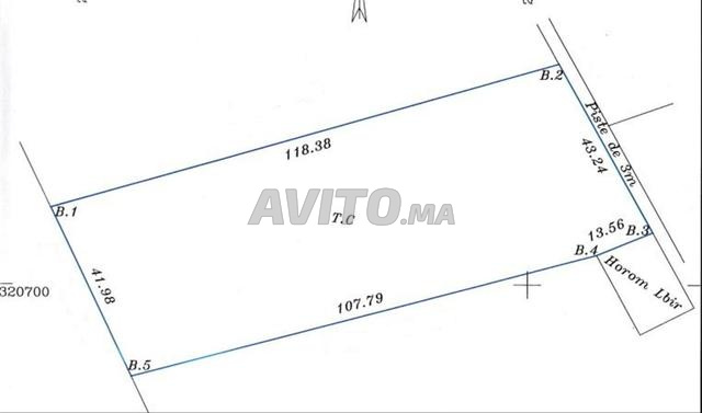 Terrain titré 5029m entre Had Soualem / Sidi Rahal