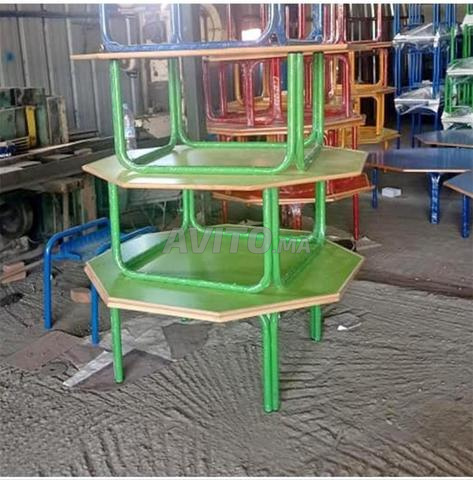 table chaises scolaire haute gamme 