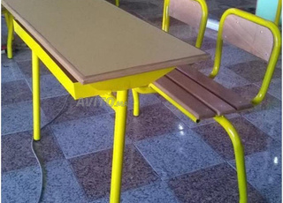 Table Scolaire Chaise طاولة طالب A Salé Ggecp