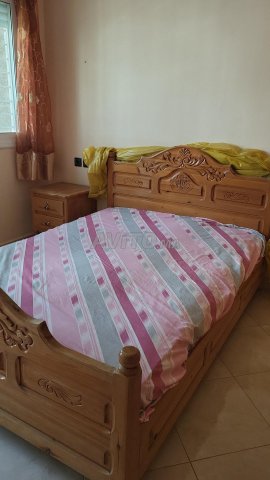 Chambre à coucher bois 