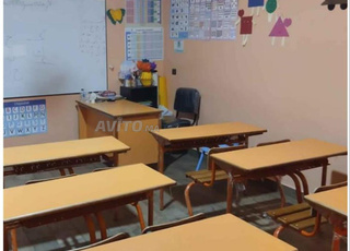 طاولات المدرسية  mobilier scolaire  a larachee