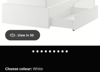 2 lits modèle ikea A vendre 90/200 bon état 