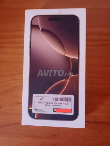 iPhone 16 pro max 256gb