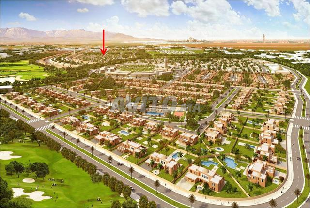 Terrain d'une villa R1 400 m² titré et viabilisé 