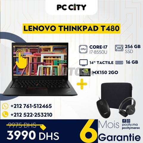 PC PORTABLE LENOVO THINKPAD T480 CORE I7 