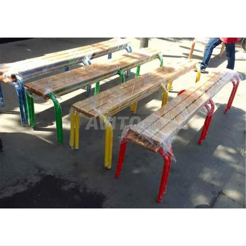 les chaise et les table de la créché nm kénitra