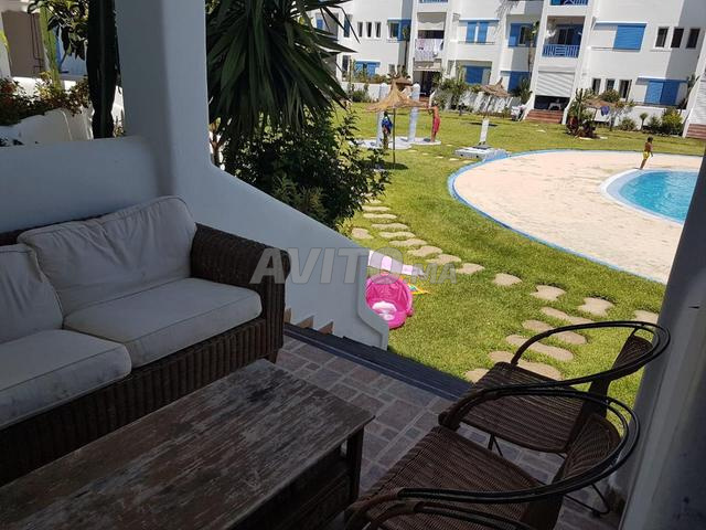 Jolie Appartement avec piscine Jawhara smir à  - 2
