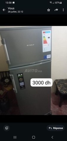 ثلاجة في حالة جيدة