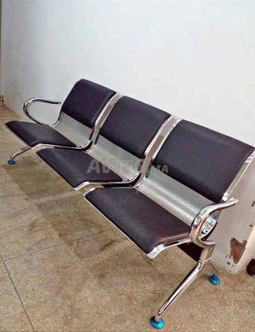 Banquette en simili cuir 3 places dispo en stock