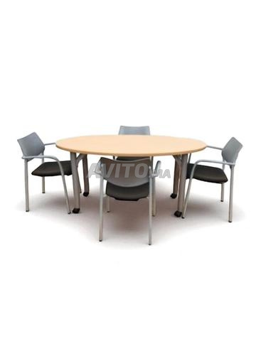 Table de réunion pro HAWORTH 4 pers 160CMx80CM