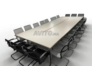 Table réunion rectangulaire plus de 20 personnes