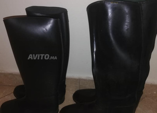 deux bottes équitation 