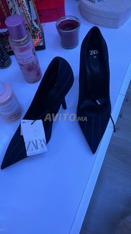 talon zara élégant en jean 