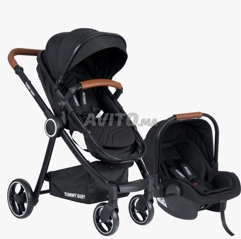 Poussette BLACK Tommybaby
