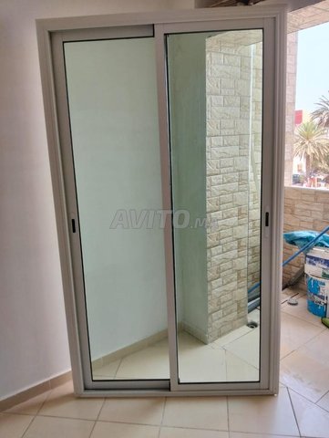 porte collisante aluminum