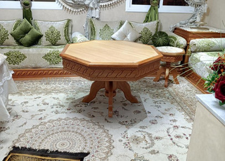 Salon complet en bois cèdre (الأرز)