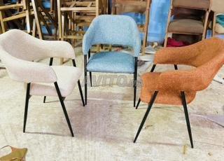 Chaise et fauteuil de café