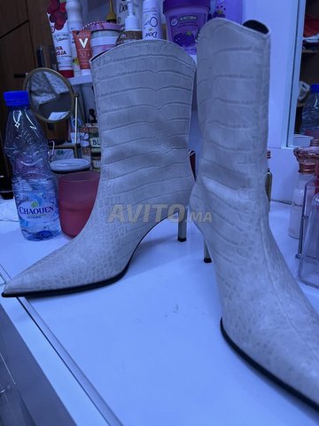talon blanc Bershka tendance taille 37