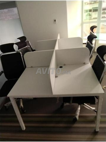 bureau multiposte 2 4 6 postes مكتب متعدد المقاعد