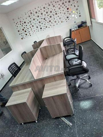 fabrication تصنيع مكتب   bureau multipostes 