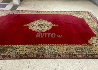 Grand tapis artisanal Fès 2,7x3,7m 