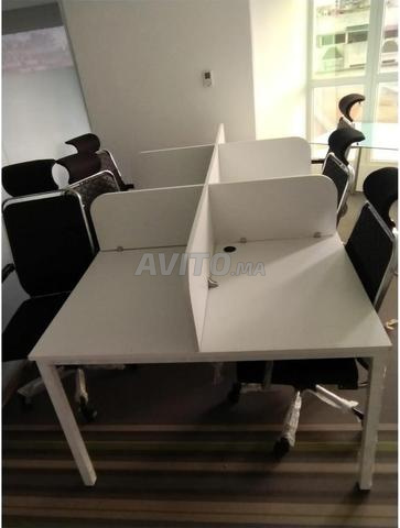 Bureau Multiposte 2 4 6 Postes مكتب متعدد المقاعد