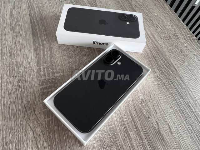 NEUF IPHONE 16 PLUS 128G BATTRIE 100 / ma7al