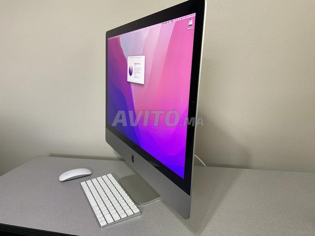 Imac i5 Slime 22 inch disk 256 SSD Ram 8 Go