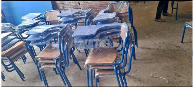 Chaise semi métallique taille adulte - 2