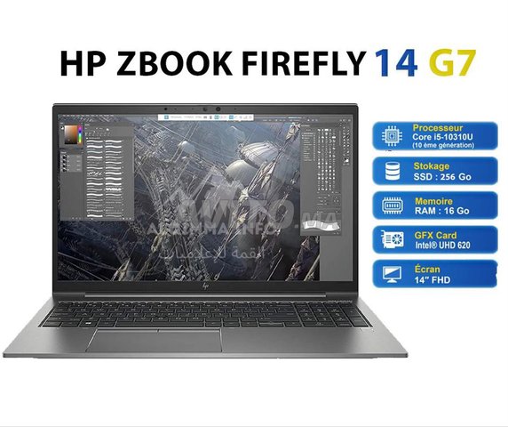 HP ZBook Firefly 14 G7 i5 16Go 256SSD