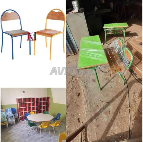 Table Scolaire Table/Chaise/معدات المدرسية B