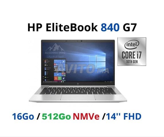 HP EliteBook 840 G7 i7-10610U 16 RAM 512 SSD