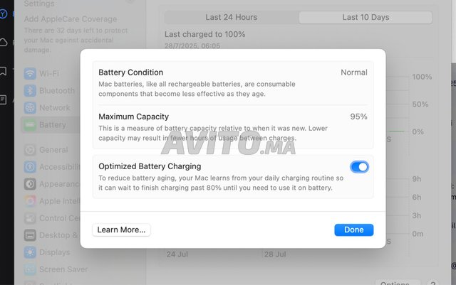 MacBook Air 15” M2 – Canada 🇨🇦🔋Batterie 95 Etat