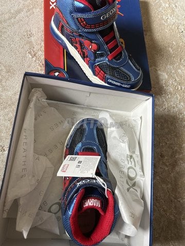 chaussures GEOX SPIDER/MAN pour enfant garcon 