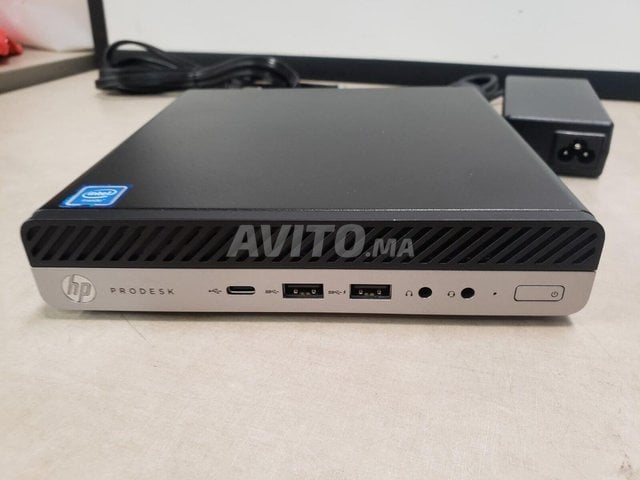 hp prodesk 600 g4 dm hdmi mini pc i3 8eme