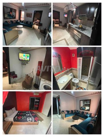 Studio avec terrasse à louer à la nuitée Gueliz - image 4