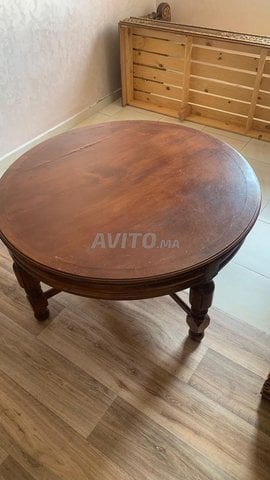 able ronde en bois massif ,Style classique 