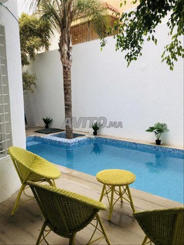 فيلا رائعة للبيع في السعيدية، دقيقتين من الشاطئ