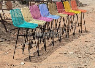 Chaises confortables pour restaurant et riad