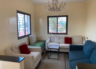 منزل مفروش وأرض فلاحية للبيع