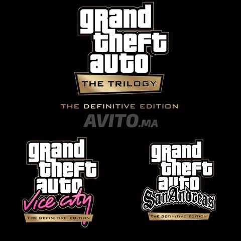 Pack Gta3 ,  San Andreas ,  Vicity Ps4 Ps5