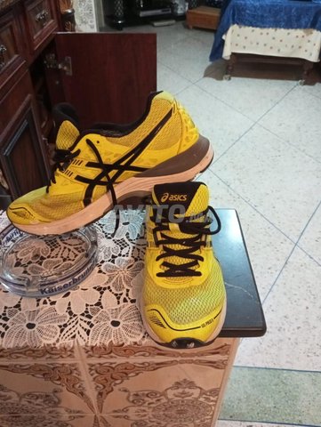 Asics running jaune fluo – bon état