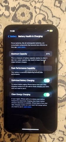 iphone XR 64 g